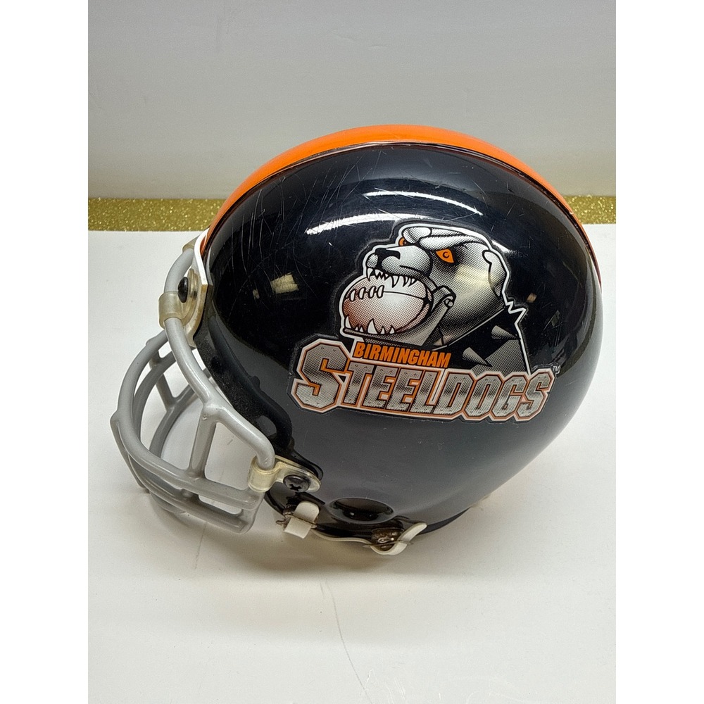 Birmingham Steeldogs Arena Football Mini Helmet af2 Vintage Collectible Black